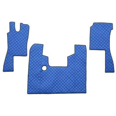 Abbildung von F CORE FL18 BLUE Fußmattensatz Eco Leder vorne 3 Blau