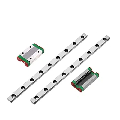 Abbildung von ONLISUM MGN9H 400mm 2 Stücke Mini Linearführung mit Stück Lagerkissen Blöcke für DIY 3D Drucker und CNC Maschine Fräsmaschinen