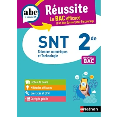 Abbildung von ABC Réussite Sciences Numériques &amp;Technologiques 2de