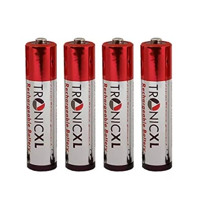 Abbildung von TronicXL 4 x Telefon Akku Akkus AAA Micro R3 HR03 für Siemens Gigaset AS180 AS185 C430 C430A AVM Fritz!Fon C3 C610A C610H