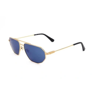 Abbildung von Police Unisex SPLF66 Sunglasses, Shiny Endura Gold Sandblasted Or Matt Pa, 58