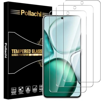 Abbildung von Pollachi [3 Stück Schutzfolie für Honor X9c Smart Panzerglas Glasfolie,9H Härte,Anti Kratzen,Anti Fingerabdruck,Anti Bläschen,Ultra Klar,Displayschutzfolien Panzer Schutz Glas
