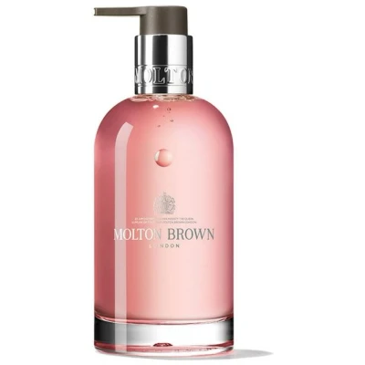 Abbildung von Molton Brown Gel Delicious Rhubarb &amp; Rose Hand Wash Glass Bottle 200ml
