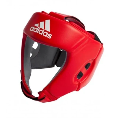 Abbildung von adidas Unisex Erwachsene IBA Boxing Head Guard Kopfschutz, Rot, L