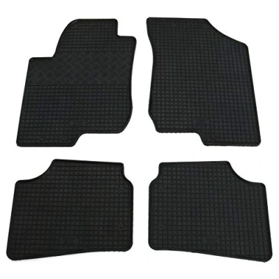 Abbildung von AD Tuning RI904642 Gummifußmatten Set, 4 teilig, Gummi Fußmatten