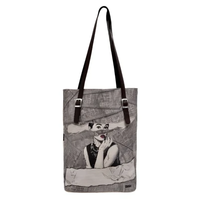 Abbildung von Dogo Being Yourself Shopping Bag, Damen, Größe: One Size, Grau