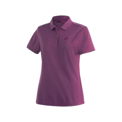 Abbildung von Maier Sports Damen Ulrike Polohemd, Pickled Beet, 36 EU