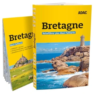 Abbildung von ADAC Reiseführer plus Bretagne: Mit Maxi Faltkarte und praktischer Spiralbindung