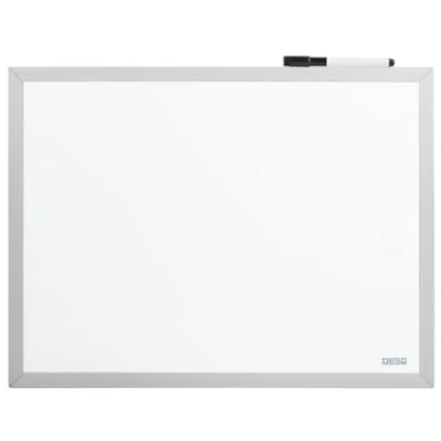 Abbildung von Desq 4201 Whiteboard Magnettafel 30 x 40 cm Magnetischen Whiteboardmarker mit integriertem Filzwischer