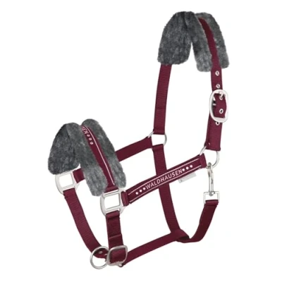 Abbildung von Waldhausen Halfter Elegant Velvet RotVerkauft von Agradi