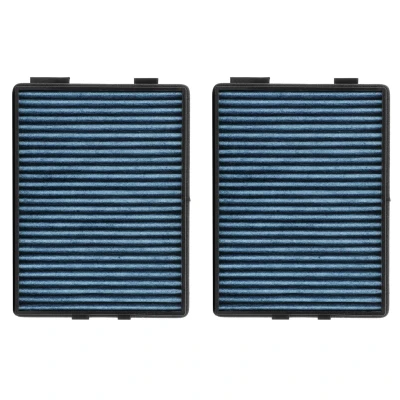 Abbildung von RIDEX PLUS 424I0515P Innenraumfilter Aktivkohlefilter, mit antiallergischer Wirkung, antibakterieller Wirkung 267 200 29 BMW: 5 Touring