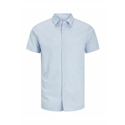 Abbildung von Jack &amp; Jones Jjebreeze Hemd, Herren, Größe: 3XL, Chambray blue