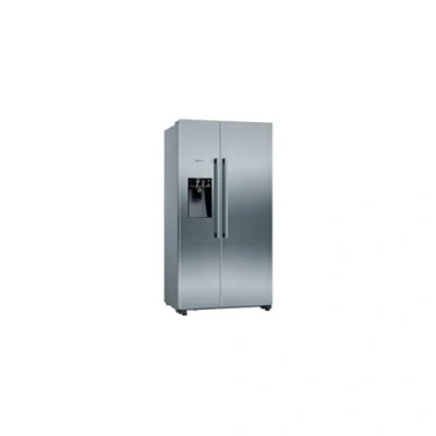 Abbildung von NEFF Side by KA3923IE0, 179 cm hoch, 91 breit, NoFrost, Eisspender, flexible Flaschengitter
