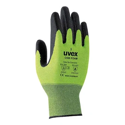 Abbildung von Uvex C500 foam, Schwarz, Grün, EUE, Erwachsener, Unisex, 1 Stück(e)