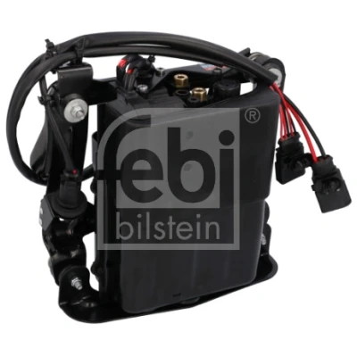 Abbildung von FEBI BILSTEIN 195451 Luftfahrwerk Kompressor PORSCHE: Panamera (970) 4.8 S, 3.6 4, 3.0 S E Hybrid, 4S, Turbo Turbo,