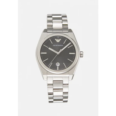 Abbildung von Emporio Armani Federico Uhr silvercoloured, Herren, Größe: One Size, Silver coloured