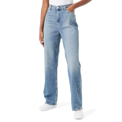 Abbildung von Tommy Hilfiger Relaxed WILL Jeans Straight Leg, Damen, Größe: 30x30, Blue denim