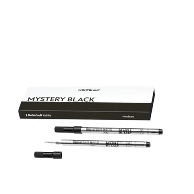Abbildung von Montblanc Gelroller Rollerball Mine mittel 2er Pc schwarz mystery black 128231