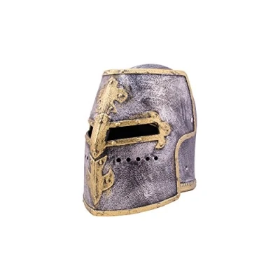 Abbildung von Bartl Spielzeug Helm Templerhelm Royal, Silber, für Ritterkostüm, Kinder ab 3 Jahren