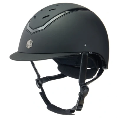 Abbildung von Charles Owen Reithelm Kylo Black Matte/Black Gloss 56 58cm