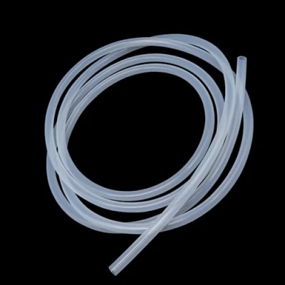 Abbildung von iMeistek Silikonschlauch 6mm ID x 9mm OD 4 Meter, Flexibler Lebensmitteltaugliche Schlauch Wasser Luft Rohr Transparent