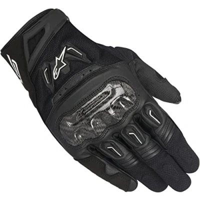 Abbildung von Alpinestars SMX 2 Air Carbon v2 Handschuh schwarz M Motorradhandschuhe,Schwarz,M