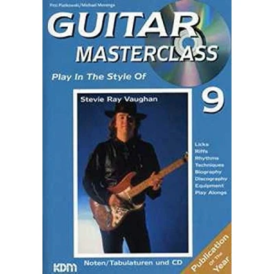 Abbildung von Guitar Masterclass, m. CD Audio, Bd.9, Play In The Style Of Stevie Ray Vaughan, Audio