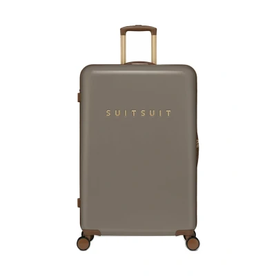 Abbildung von SUITSUIT Fab Seventies Großer Reisekoffer Check in Koffer mit TSA Schloss 76 cm 94L Taupe