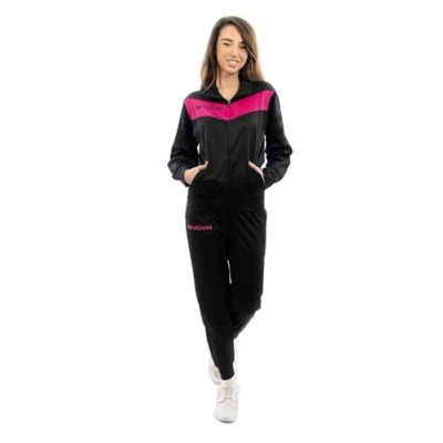 Abbildung von Givova Herren Anzug Visa Fluo Sportoutfit, schwarz/fuxia, XXS EU
