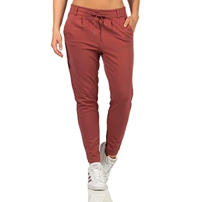 Abbildung von ONLY Onlpoptrash LIFE EASY COL NOOS Stoffhose, Damen, Größe: XXSx30, Apple butter