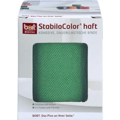 Abbildung von Bort Stabilocolor haft Binde 8cm grün