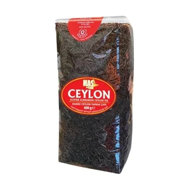 Abbildung von HAS QUALITEE Schwarztee Earl Grey Ceylon (Sri Lanka) loser Blatt Tee Schwarzer aromatisiert (400g)