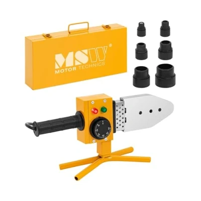 Abbildung von MSW Elektroschweißgerät Muffenschweißgerät 1000 W 6 Heizdorne 20 63 mm bis 300 C