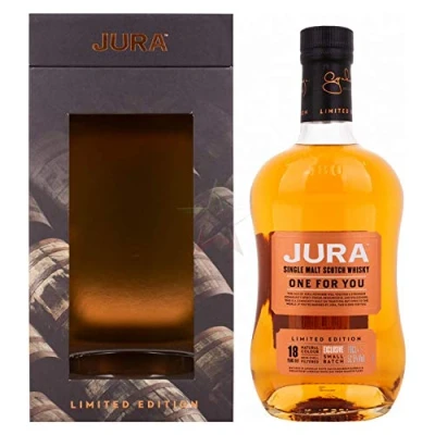Abbildung von Jura ONE FOR YOU 18 Years Old Single Malt Scotch Whisky Limited Edition (1 x 0.7 l)