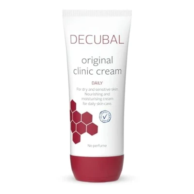 Abbildung von Decubal Original Clinic Creme Intensive Feuchtigkeitscreme für trockene, sehr trockene und empfindliche Haut Bis zu 72 Stunden Feuchtigkeitspflege 100g