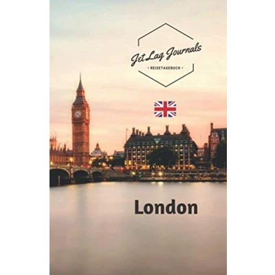 Abbildung von JetLagJournals Reisetagebuch London: Erinnerungsbuch zum Ausfüllen Selberschreiben Notizbuch London