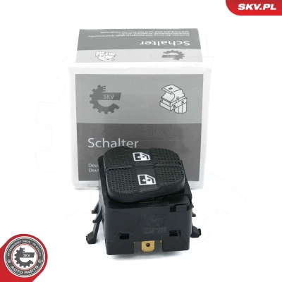 Abbildung von ESEN SKV 37SKV449 Schalter, Fensterheber vorne rechts VOLKSWAGEN: GOLF 3 Cabrio, 3, Variant