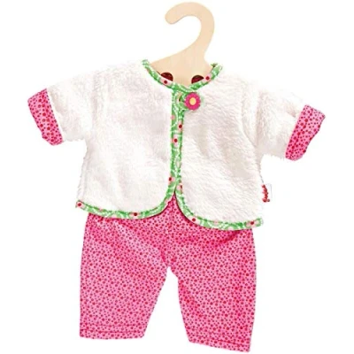 Abbildung von Kuscheliges Puppen Wendejacken Set Blumi, Gr. 38 45 cm