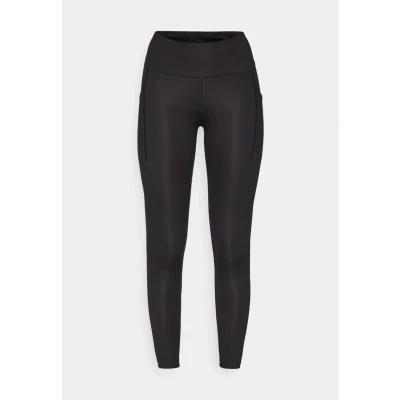 Abbildung von DKNY Balance Compression HIGH Waist 7/8 WITH Floating Pockets Tights, Damen, Größe: XS, Black