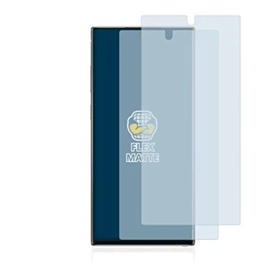 Abbildung von BROTECT Full Cover Schutzfolie Matt für Samsung Galaxy Note 10 Plus 5G (2 Stück) Screen Displayschutz Folie, 3D Curved, Anti Reflexion