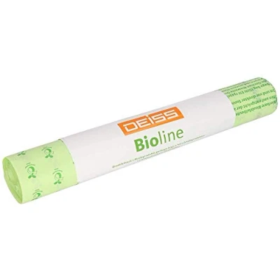 Abbildung von Bio Müllbeutel DEISS Bioline 240 L, kompostierbar, 5 Stück