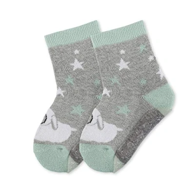 Abbildung von Sterntaler MIT Vollsohle Stanley Socken für Kinder, Größe: 21/22, Silber melange