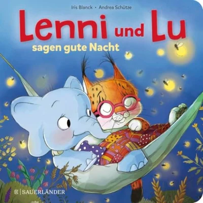 Abbildung von Lenni und Lu sagen Gute Nacht: Schöne Nacht Geschichte zum gemeinsamen Vorlesen für Kinder ab 2 Jahren