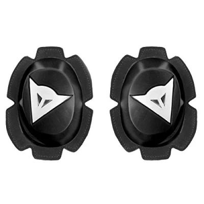 Abbildung von Dainese Motorrad Knie Slider, Schwarz/Weiss, Größe N