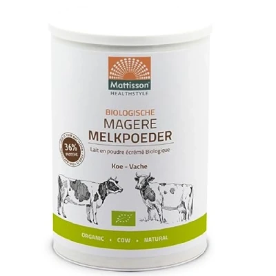 Abbildung von Mattisson Bio Magermilchpulver 450 g fettarm &amp; proteinreich