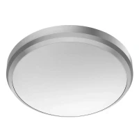 Abbildung von Philips my Garden LED Doris Deckenleuchte Doris, 6W, kaltweißes Licht 4.000K, IP54 Schutzklasse, Nickel