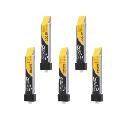 Abbildung von Tattu LiPo Akku 220mAh 3.7V 45C 1S mit Ultra Micro Stecker (5 Stück) für Blade Inductrix Tiny Whoop FPV Nano QX CPX CPS E flite Flugzeuge
