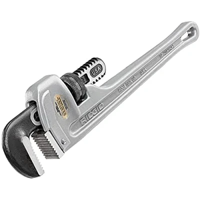 Abbildung von RIDGID 31095 Modell 814 gerade Aluminium Rohrzange, 14&quot; Sanitär Schraubenschlüssel