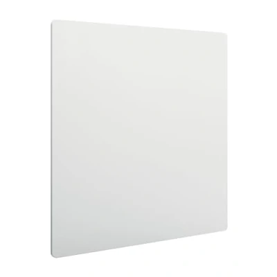 Abbildung von Nobo Magnetisches Whiteboard ohne Rahmen, 450 x mm, individuell erweiterbare Whiteboardtafel, ideal für Büros und Teamarbeit, Stahl, Weiß, 1915655