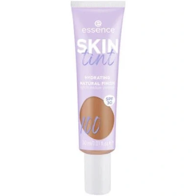 Abbildung von essence SKIN tint, Make up, Nr. 100, Nude, feuchtigkeitsspendend, natürlich, vegan, ölfrei, UVA und UVB Filter + SPF 30, ohne Parfüm, 1er Pack (30ml)